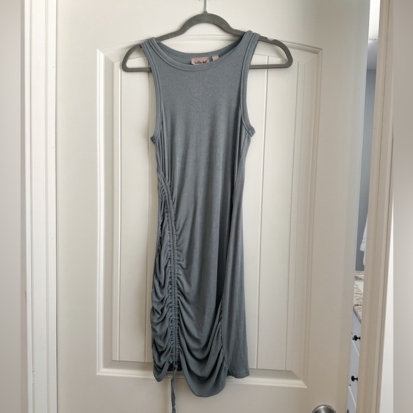 Willow and root cinch tie mini dress - Picture 2 of 6